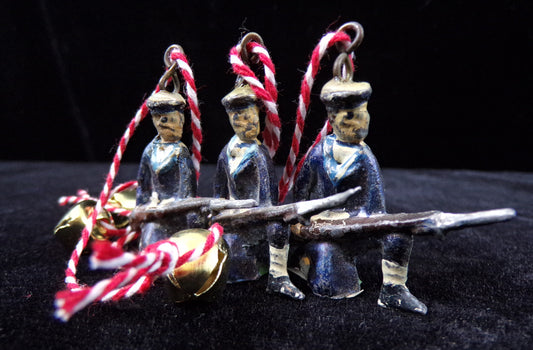 Antique and Vintage Toy Sailor Christmas Ornament: Ready-to-hang