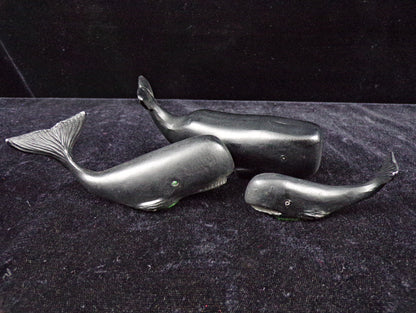 Paperweight Metal Whale