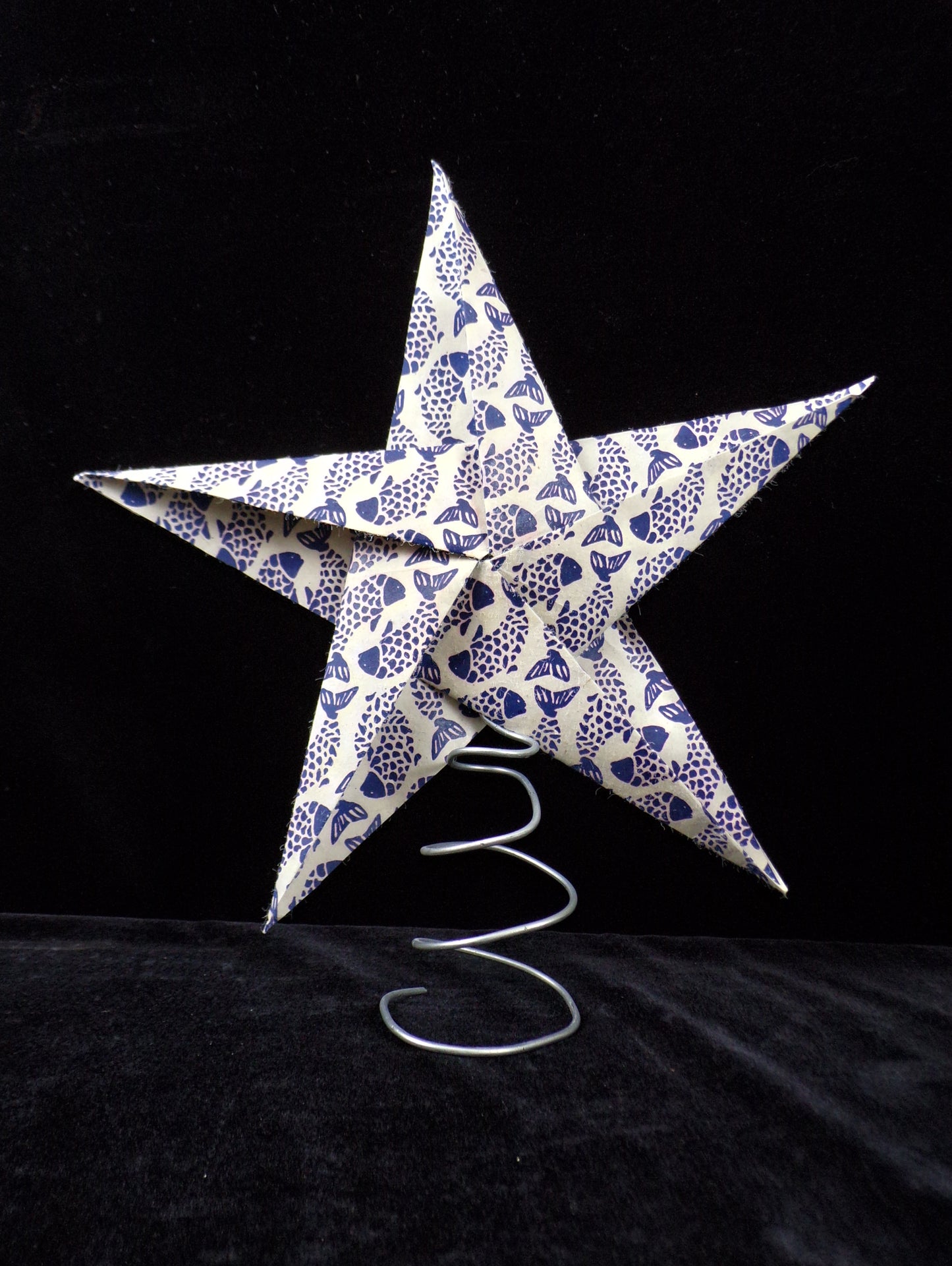5-Pointed Origami Star Nautical Themed Papercraft