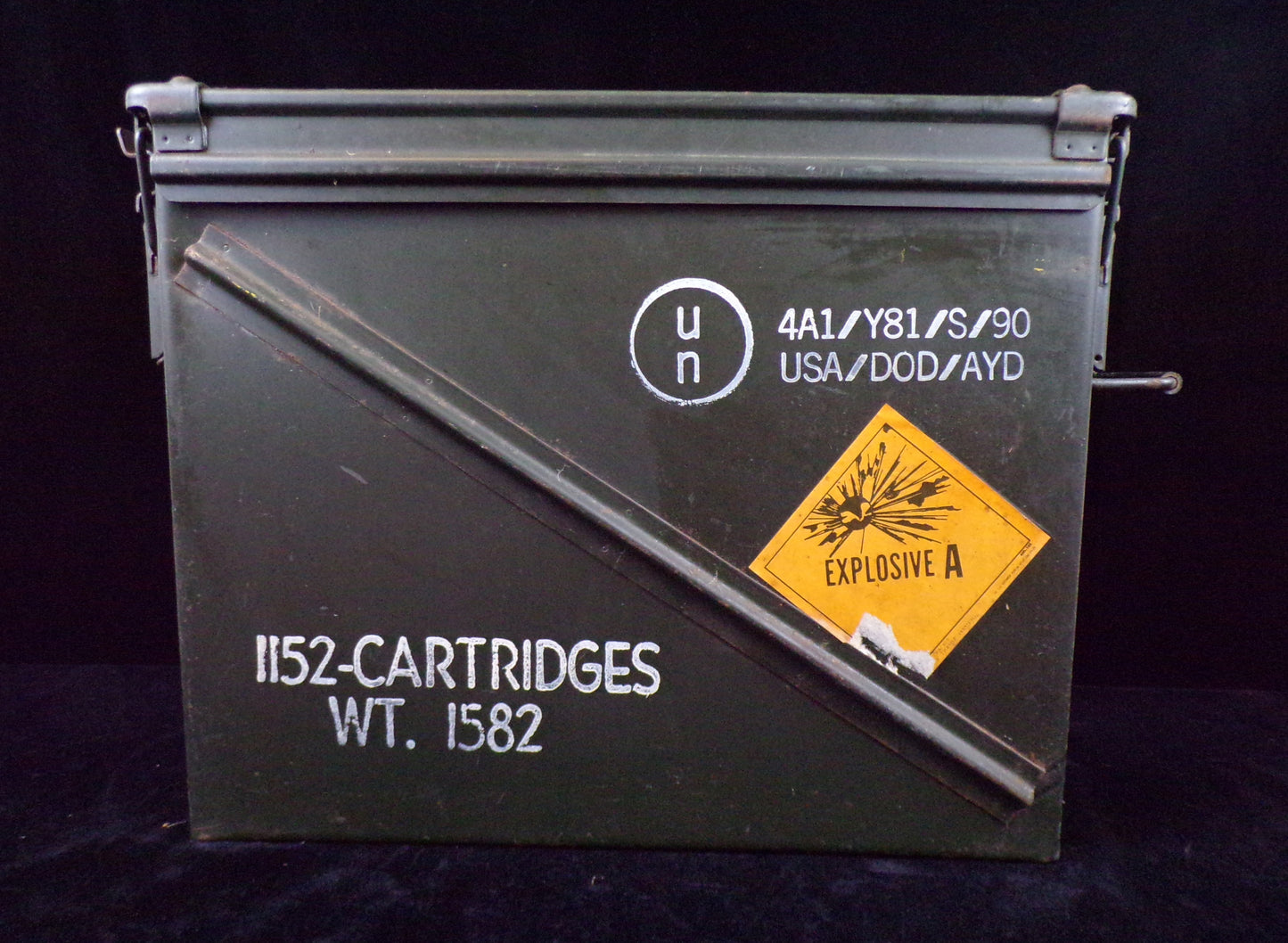 Army/ Navy/ US Marine Corps Ammo Box – Annapolis Maritime Antiques