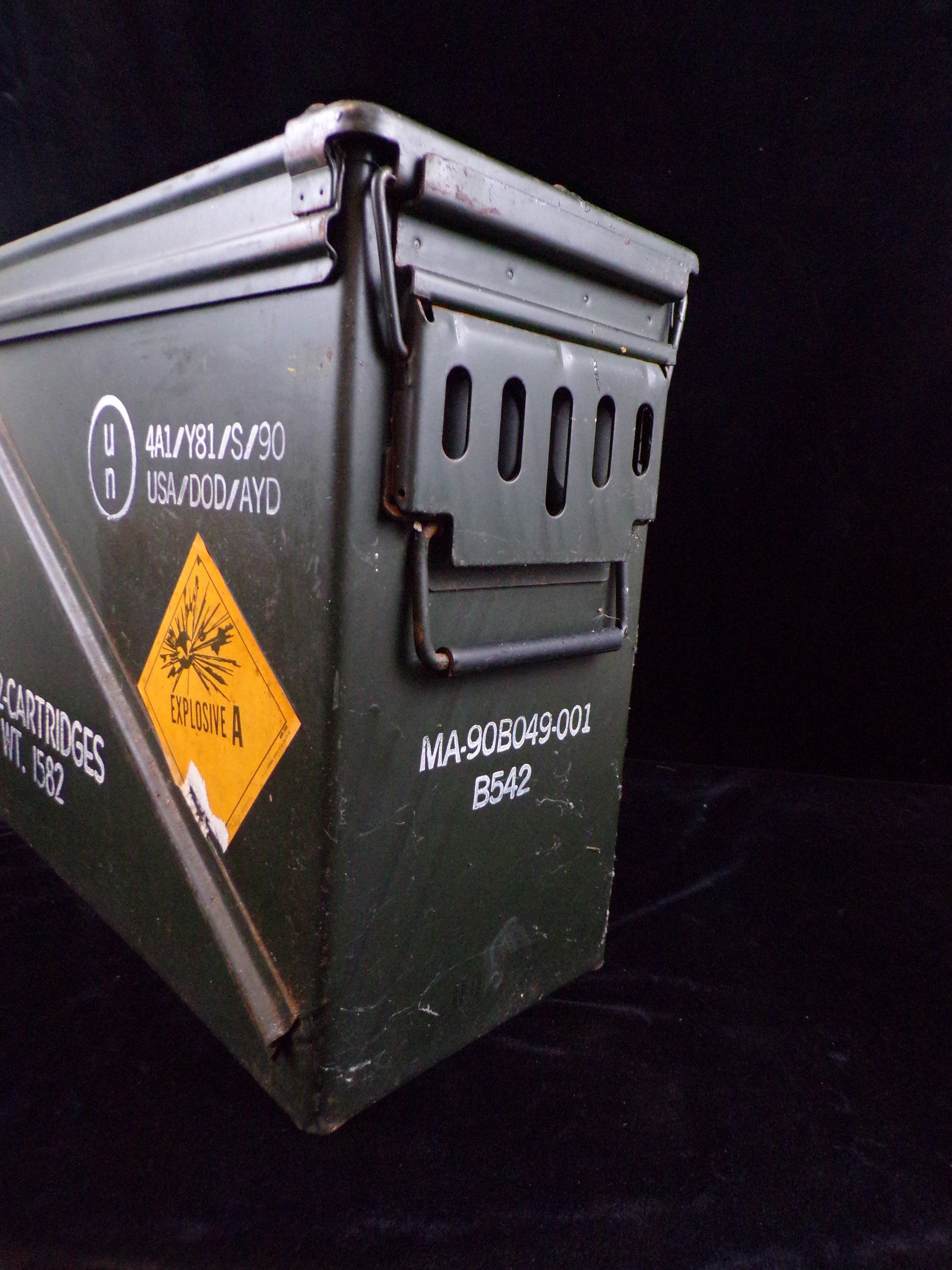 Army/ Navy/ US Marine Corps Ammo Box – Annapolis Maritime Antiques