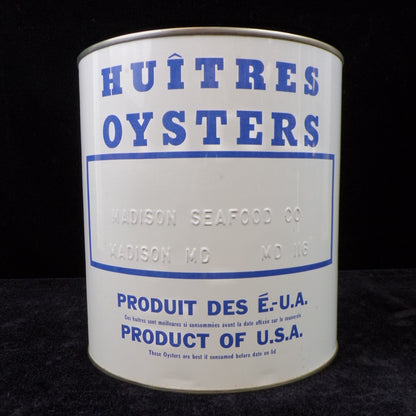 Vintage Madison Seafood Co. Huîtres Oysters