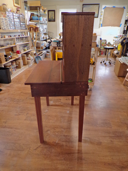 Yeoman's Desk made from Salvaged Trumpy M/Y Wood