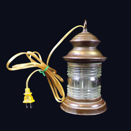 20th Century Brass Ship's Lantern