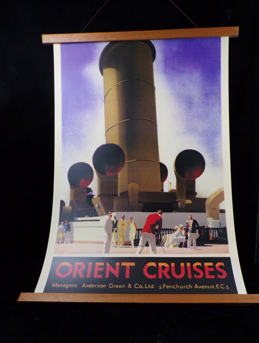 Orient Cruises Poster
