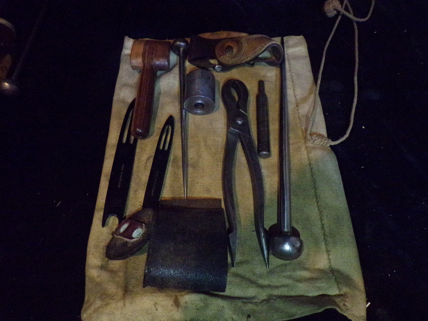 Vintage Shipwright’s or Caulker’s Tool Roll - Annapolis Maritime Antiques