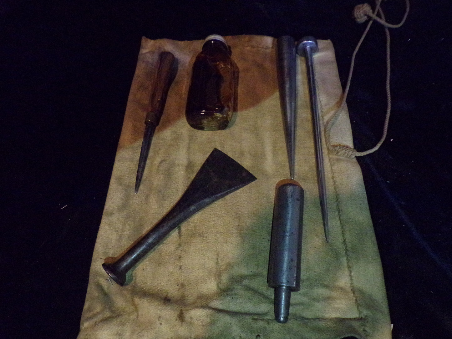 Vintage Shipwright’s or Caulker’s Tool Roll - Annapolis Maritime Antiques