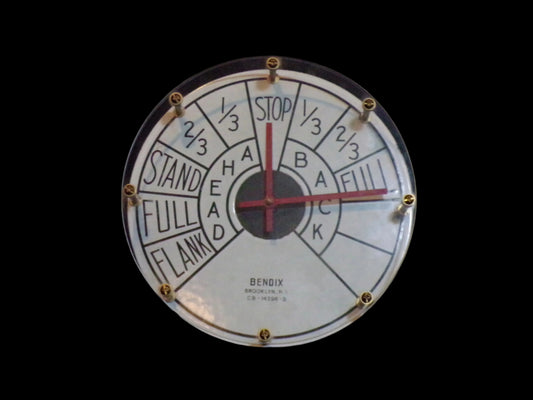 Bendix Ship’s Telegraph-Style Wall Clock