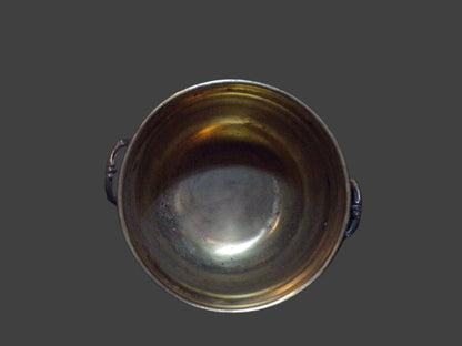 Vintage Brass Cauldron-style Planter or Pot - Annapolis Maritime Antiques