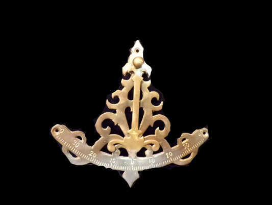 Brass Inclinometer or Clinometer