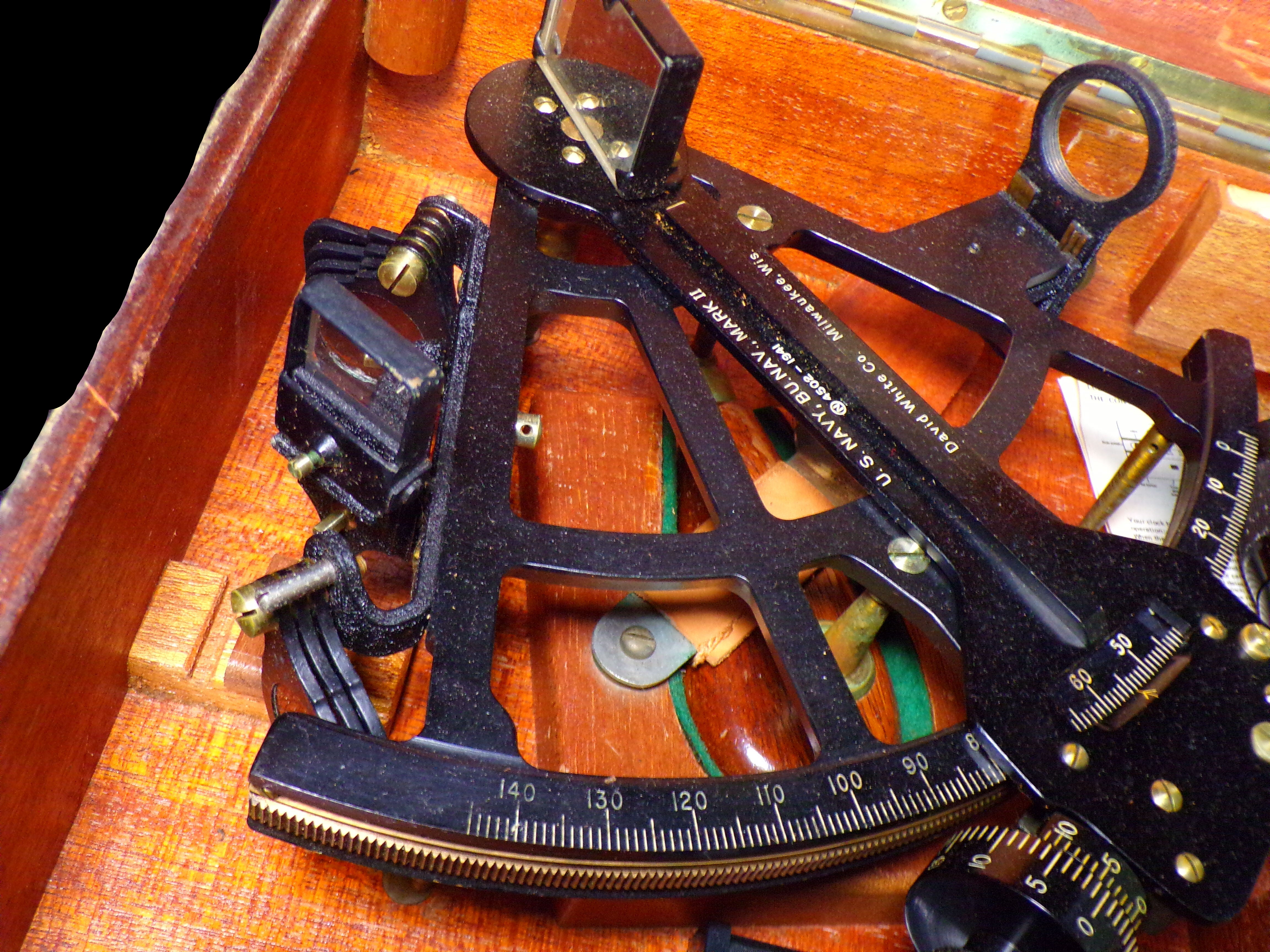 U.S. Navy Mark II sextant – Annapolis Maritime Antiques
