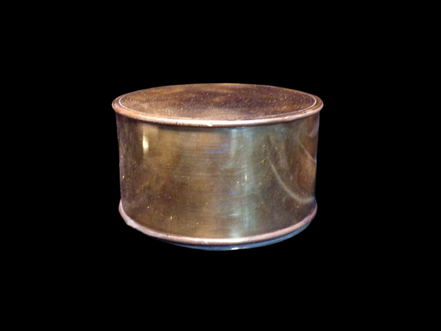 Heath & Co. Brass Sextant Component with Case Lid