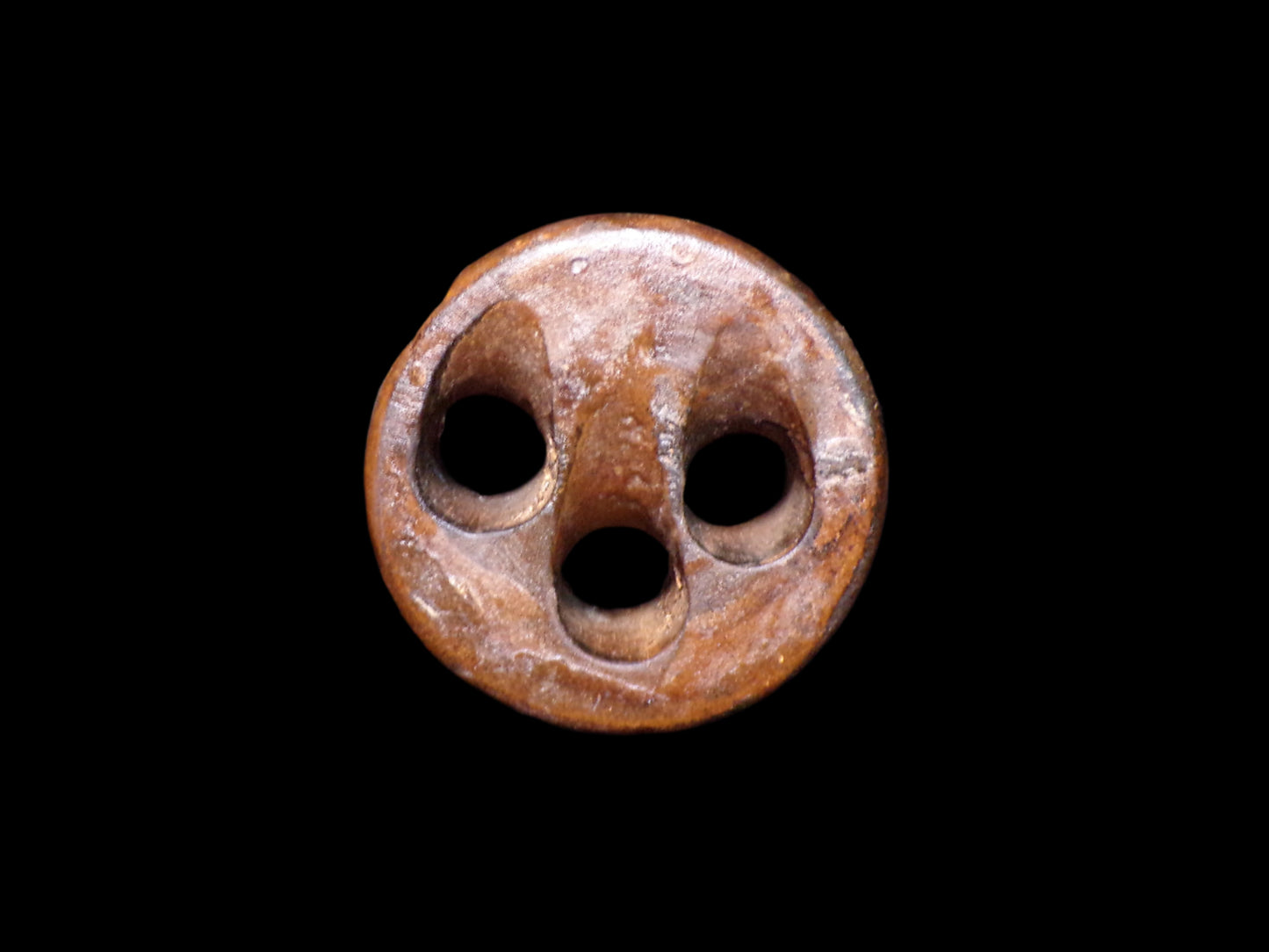 Round Wooden Deadeye