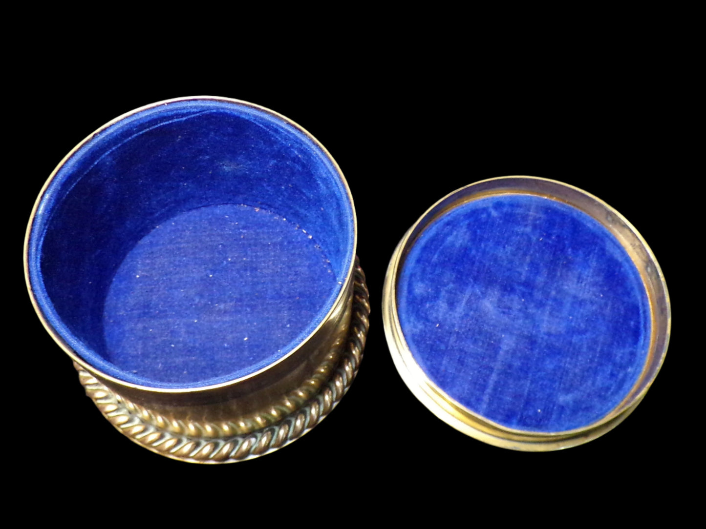 Elegant Brass Container