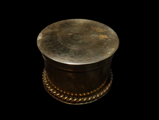 Elegant Brass Container