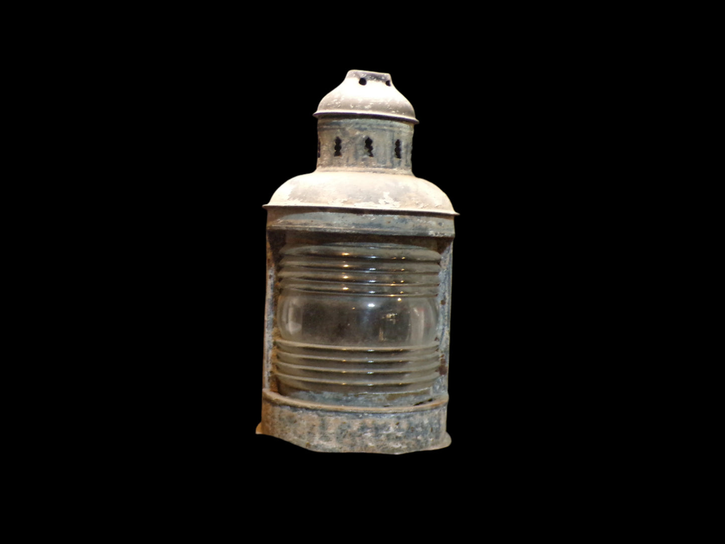 Vintage Glass Lantern