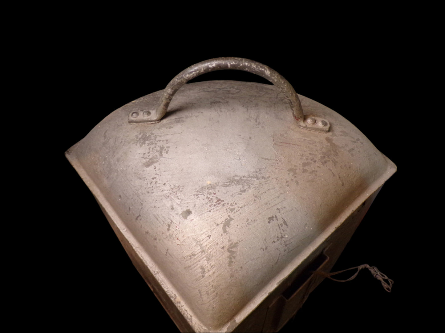 Port Navigation Light, Galvenized, circa WWII