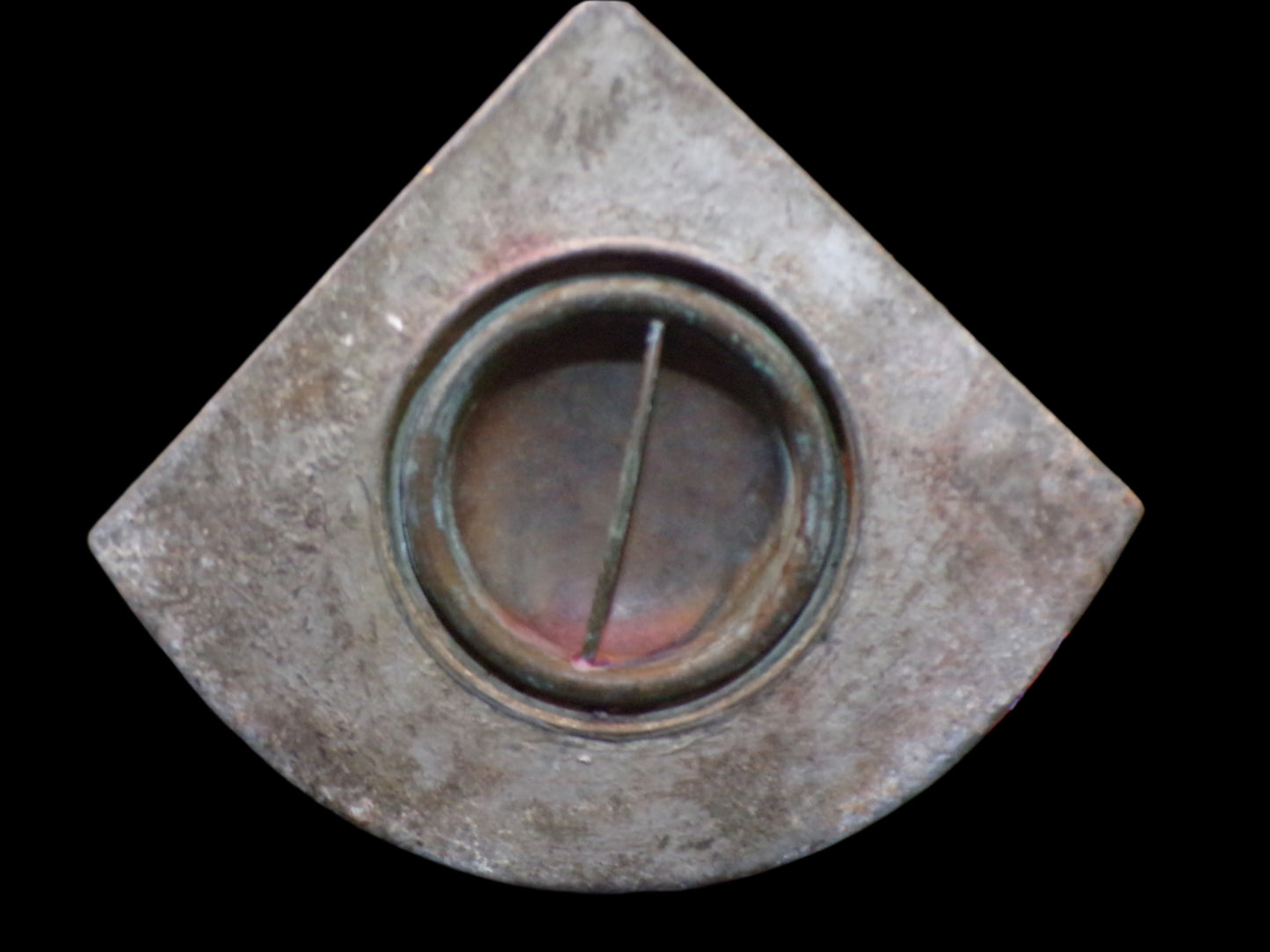 Port Navigation Light, Galvenized, circa WWII