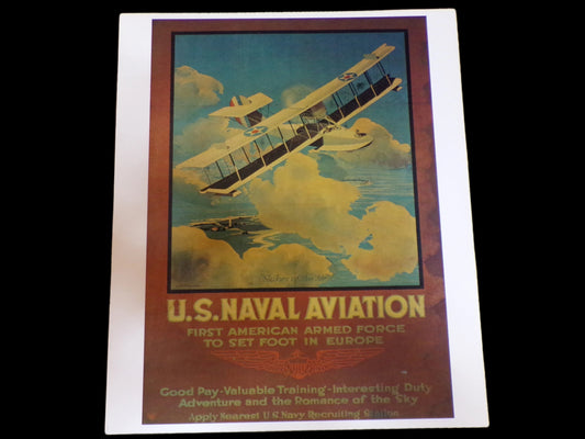 Recruitment Poster U.S. Naval Aviation