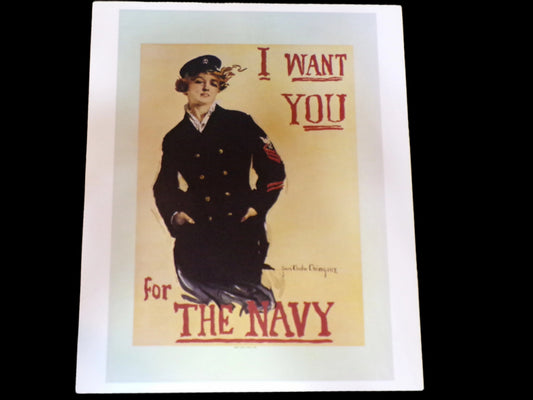 Recruitment Poster "I Want You for the Navy"