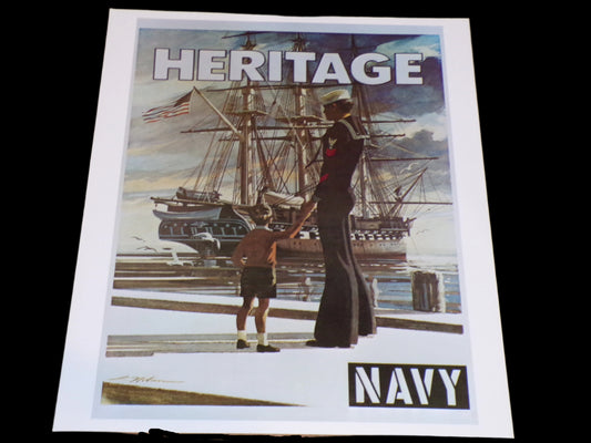Recruitment Poster - Heritage Navy