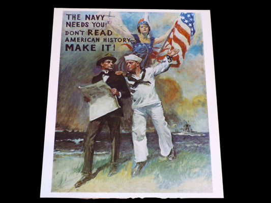 Recruitment Poster "The Navy Needs You"
