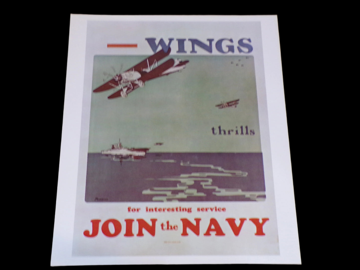 Recruiting Poster Join The Navy