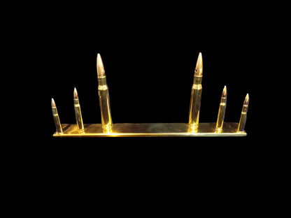 Decorative Desktop/Bookcase display, Brass Casings