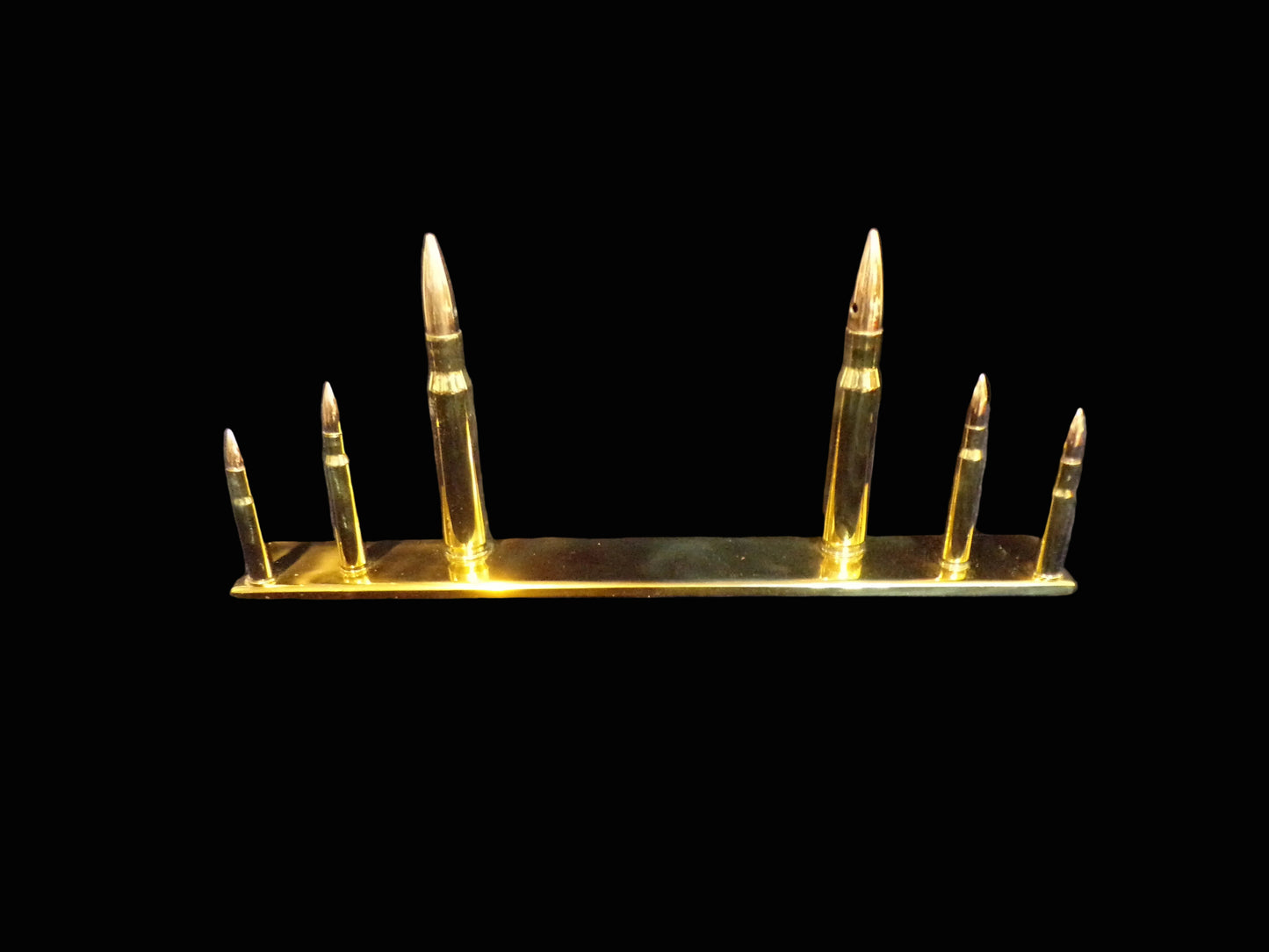 Decorative Desktop/Bookcase display, Brass Casings