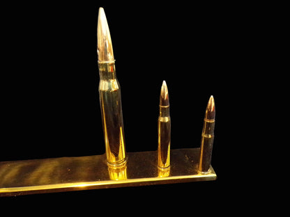Decorative Desktop/Bookcase display, Brass Casings