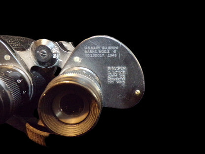Bousch and Lome US Navy BU Ships Binoculars Mark 1 Mod 2 1943