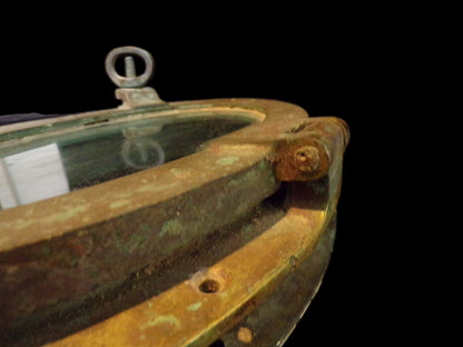 Authentic Salvaged Ship's Porthole Window - Annapolis Maritime Antiques