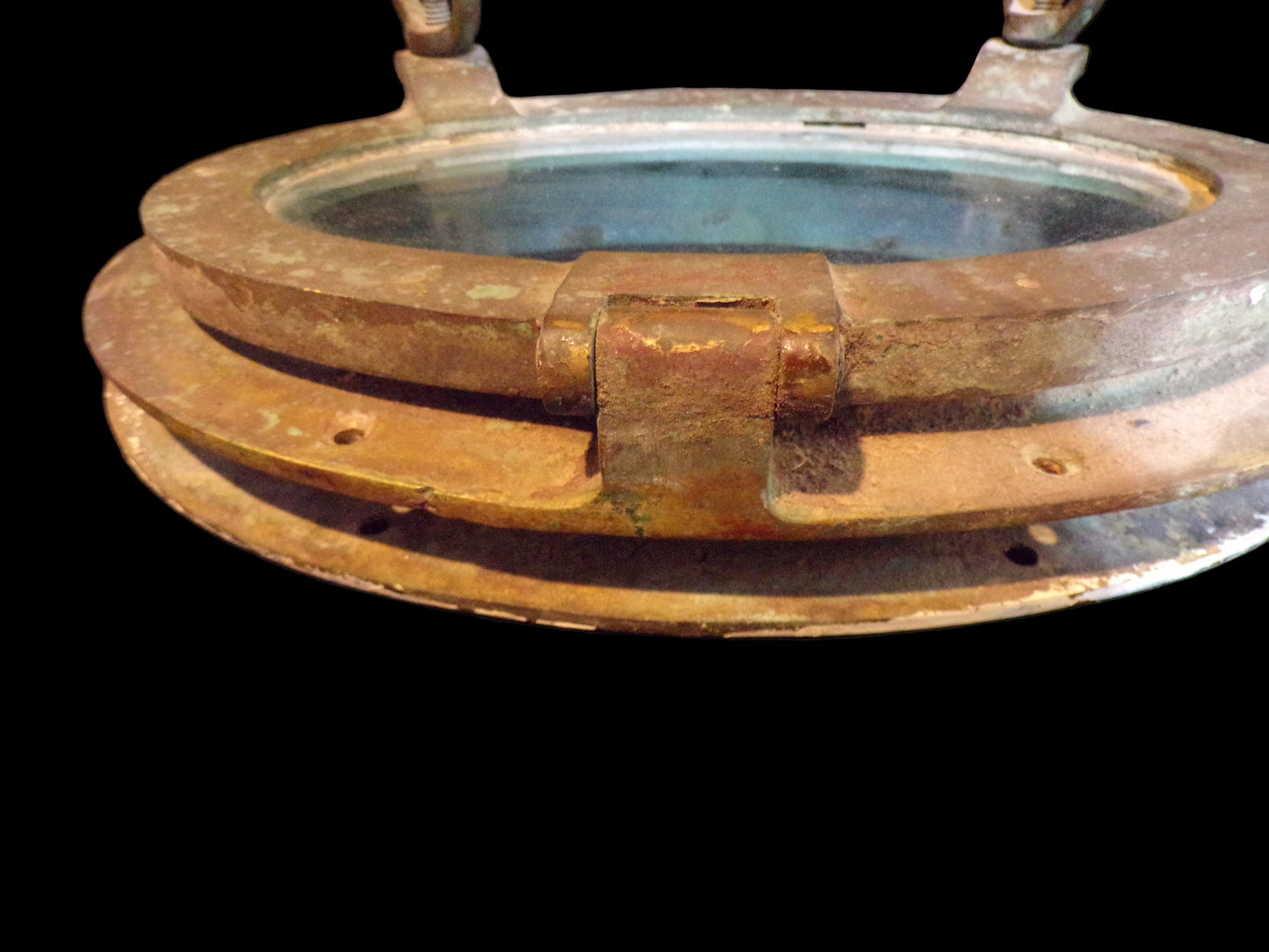 Authentic Salvaged Ship's Porthole Window - Annapolis Maritime Antiques