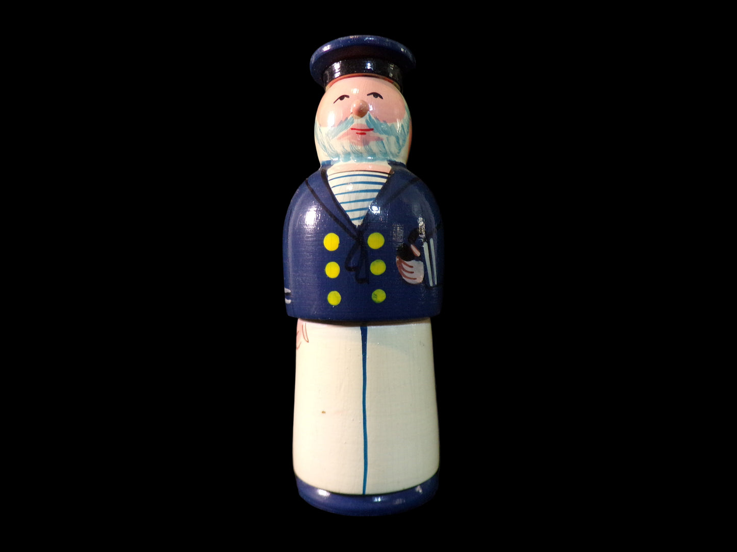 Wooden Nesting Dolls Nautical Theme