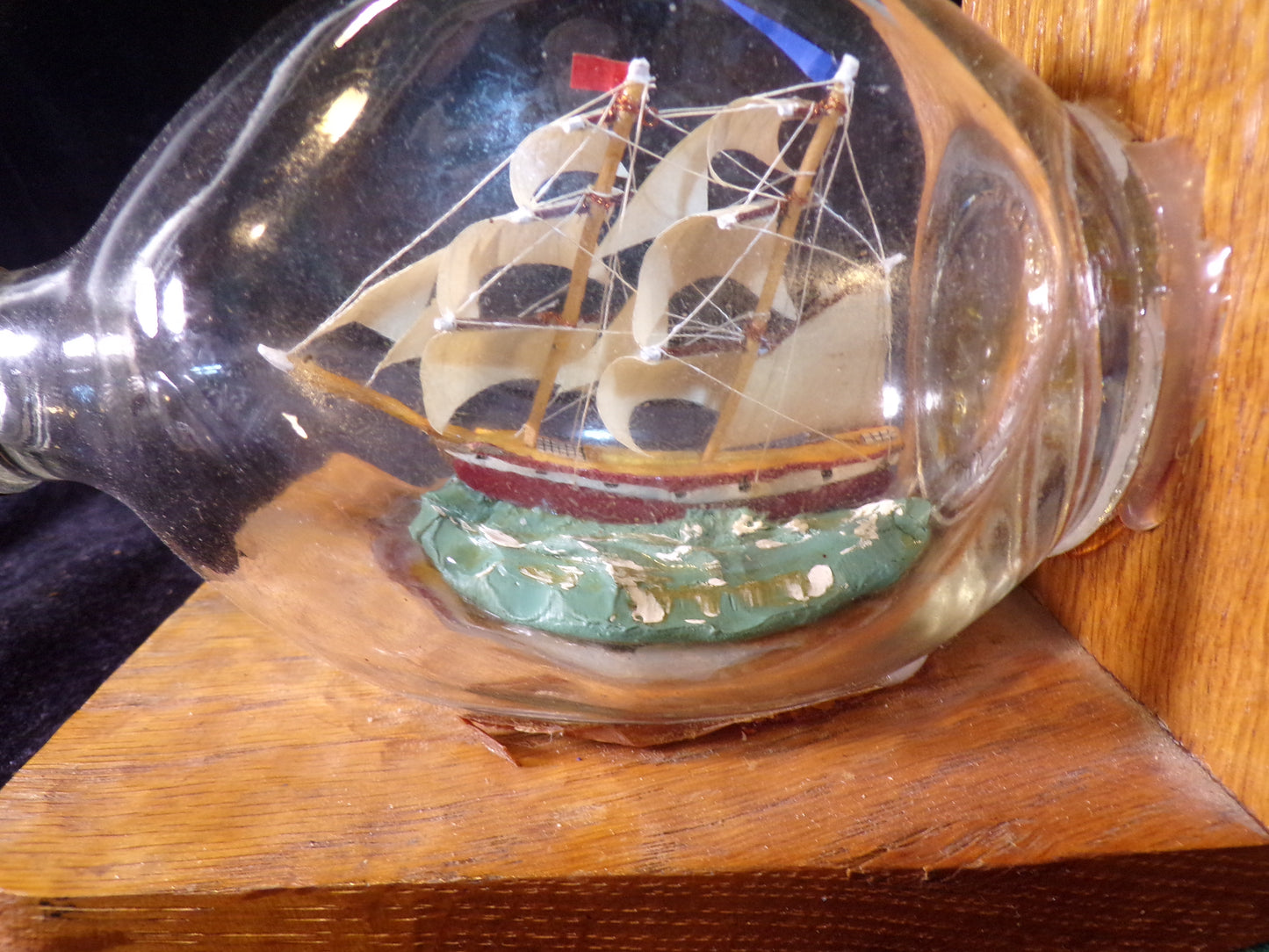 Ship In A Bottle Book Ends