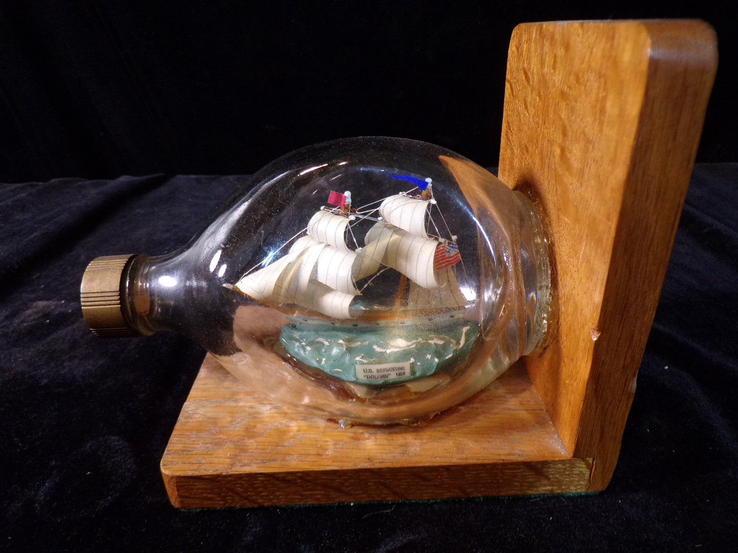 Ship In A Bottle Book Ends