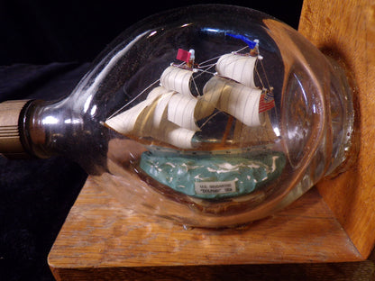 Ship In A Bottle Book Ends