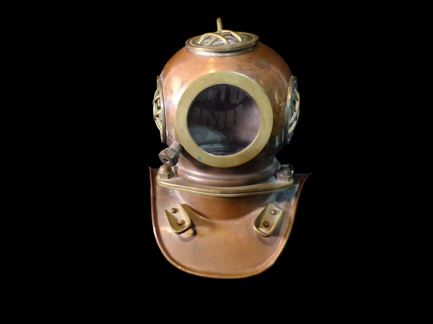 Diving Helmet Reproduction Display - Annapolis Maritime Antiques