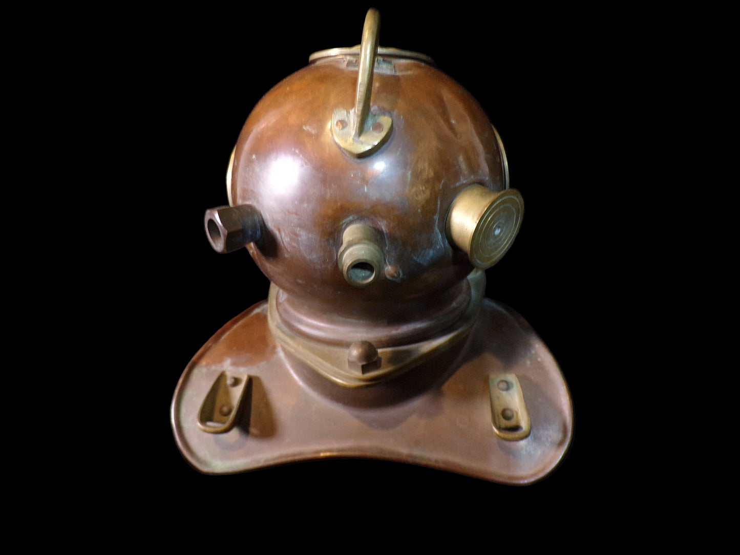 Diving Helmet Reproduction Display - Annapolis Maritime Antiques
