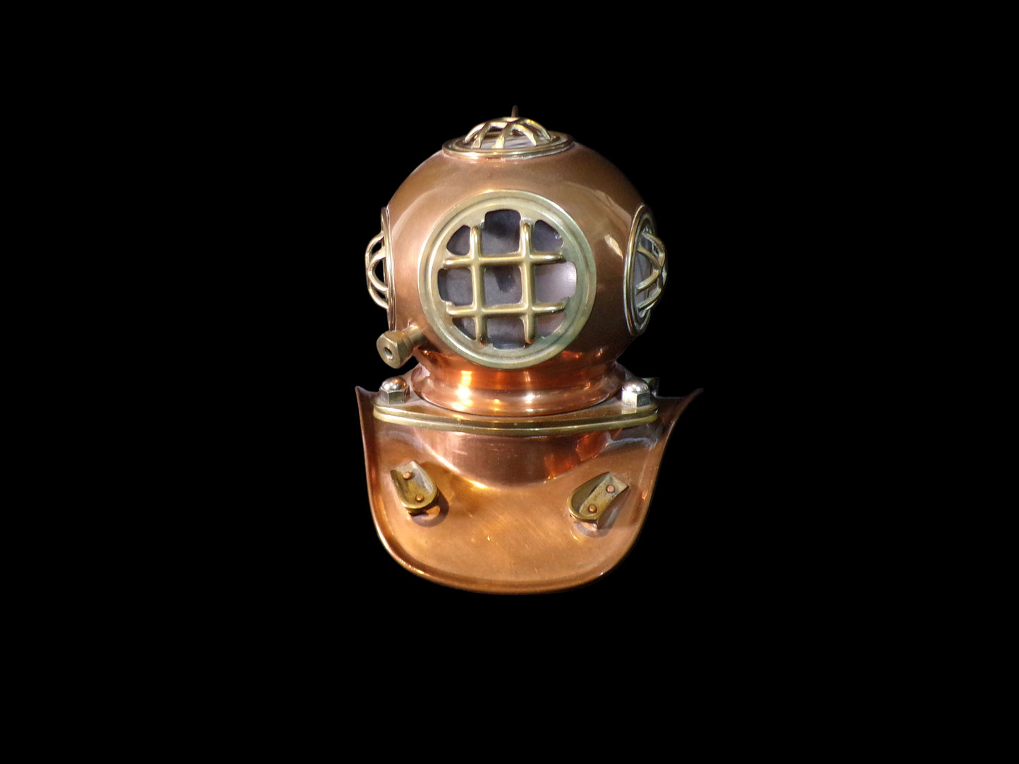 Diving Helmet Reproduction Display - Annapolis Maritime Antiques