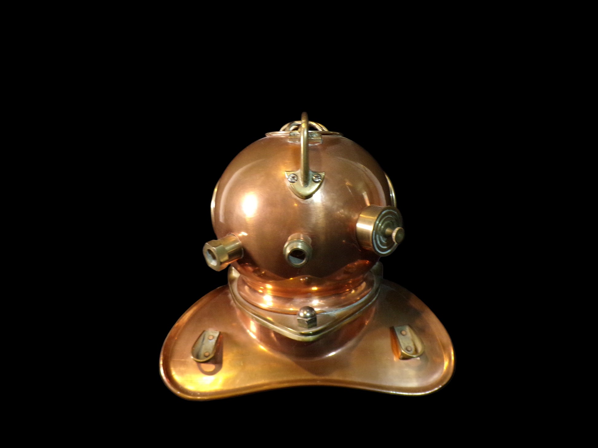 Diving Helmet Reproduction Display - Annapolis Maritime Antiques