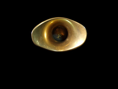 Brass Ship’s Voice Tube – Speaking Tube Mouthpiece - Annapolis Maritime Antiques