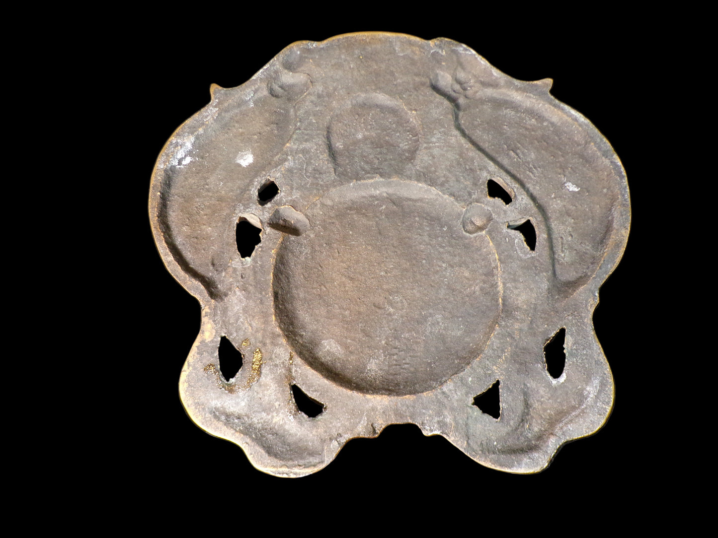 Plaque - Brass Diver's Helm and Dolphins