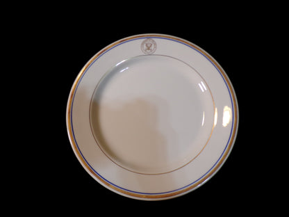 US Navy Wardroom China Plate Homer Laughlin 1963