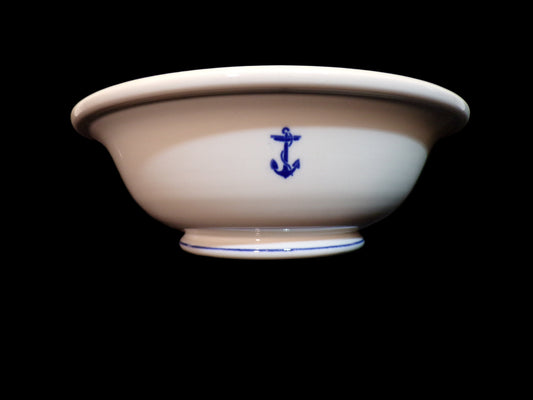 US Navy Mess Hall Serving Bowl Shenango China 1940-1950 - Annapolis Maritime Antiques