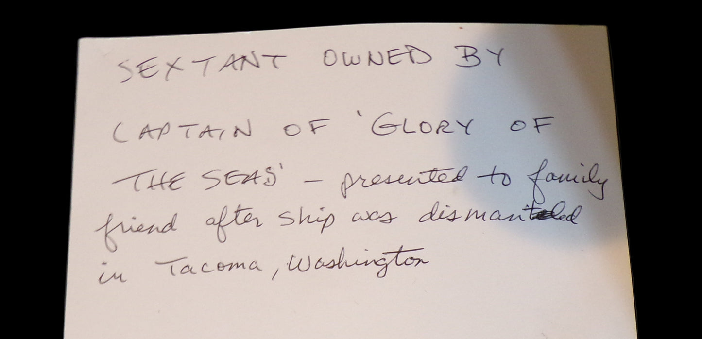 #Nautical Sextant Original Fitted Wooden Casing Circa 1860s–1880s