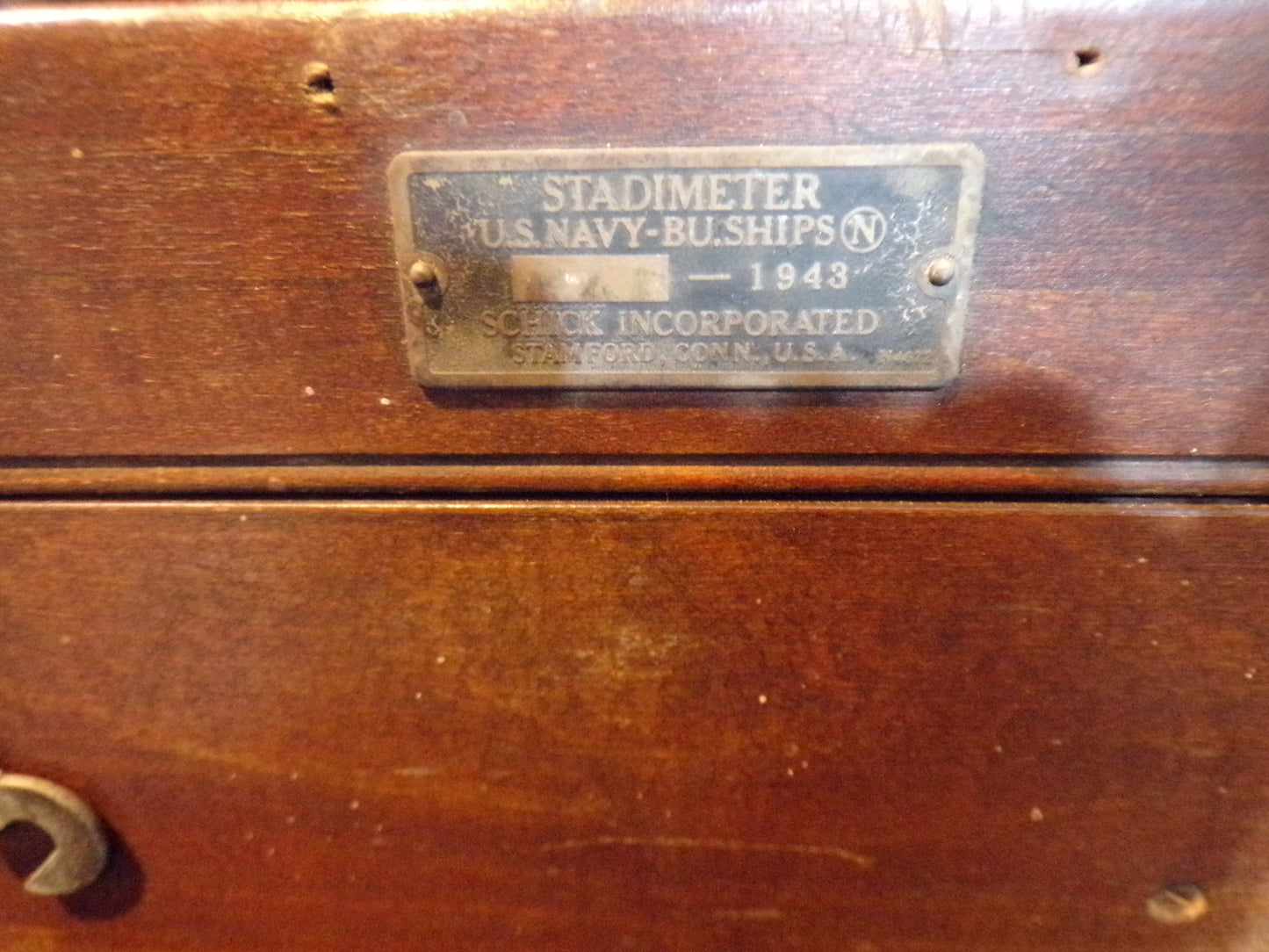 U.S. Navy Stadimeter 1943 Schick Incorporated