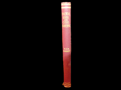 "Practical River and Canal Engineering" by R.C.R. Minikin First Edition