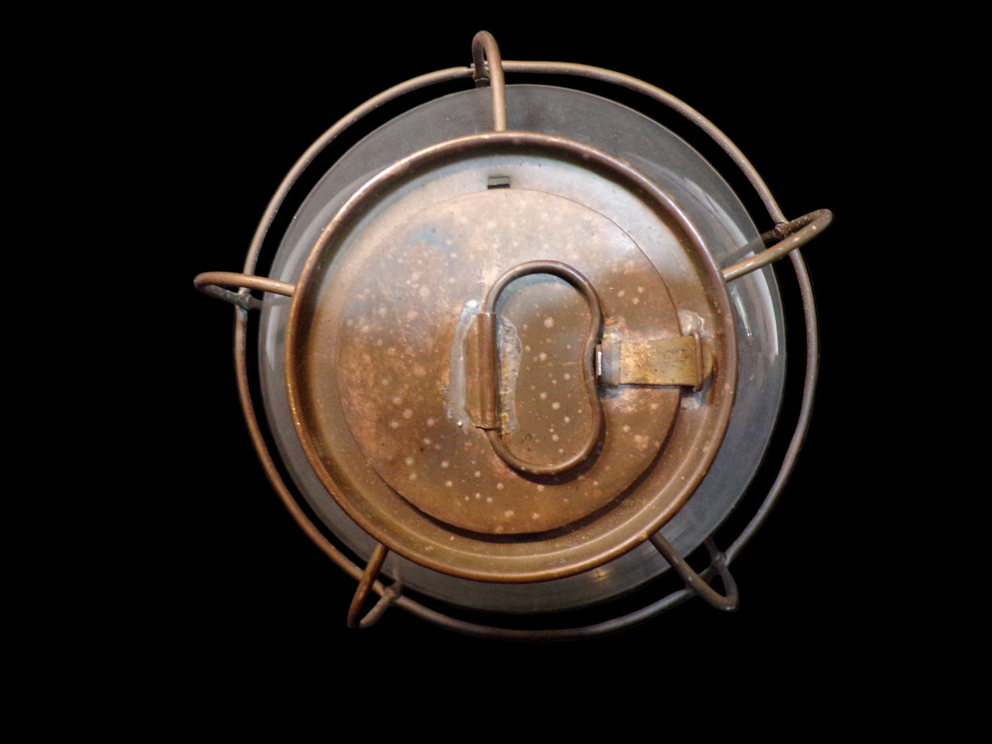 Tung Woo Onion Lantern – Hong Kong – Mid-20th Century Maritime Oil Lamp