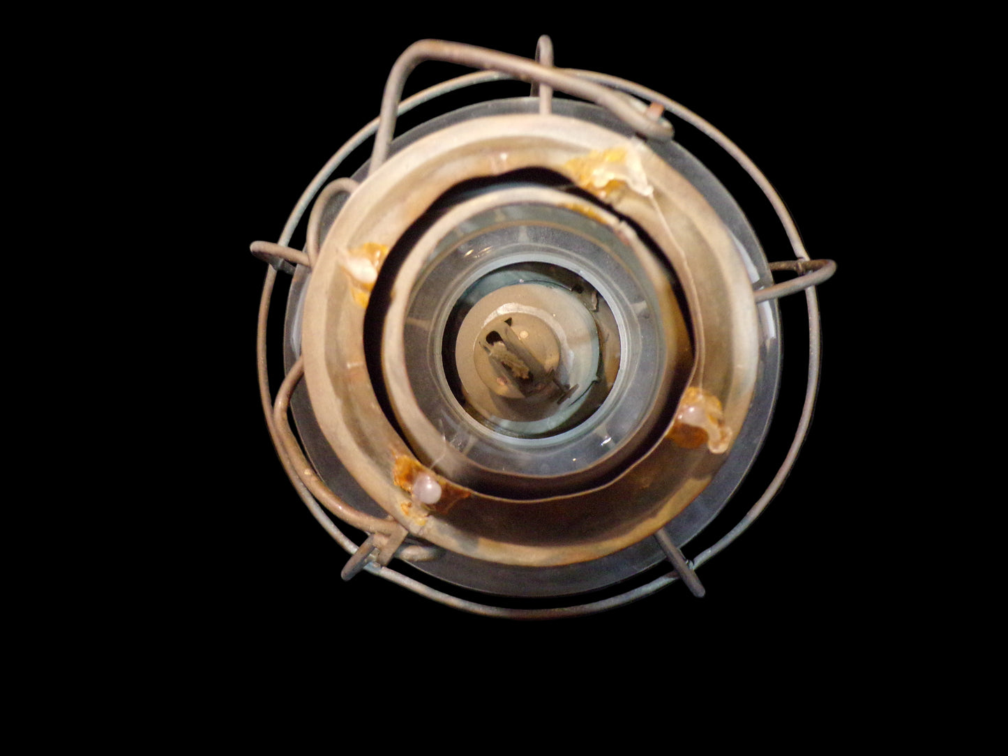 Tung Woo Onion Lantern – Hong Kong – Mid-20th Century Maritime Oil Lamp